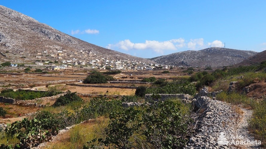 La vallée du village d'Avlona