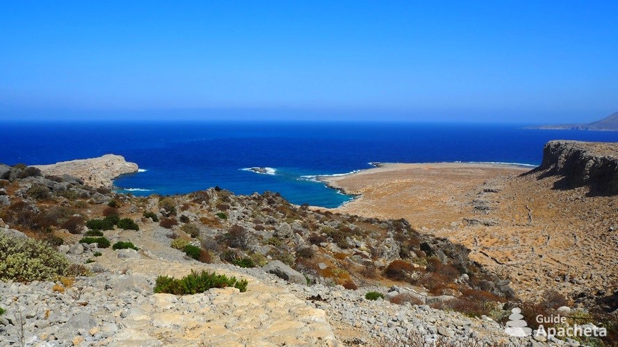 Le pointe Nord-Ouest de l'île