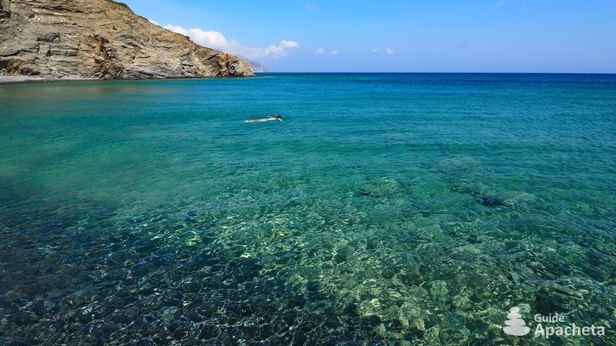 Une eau turquoise