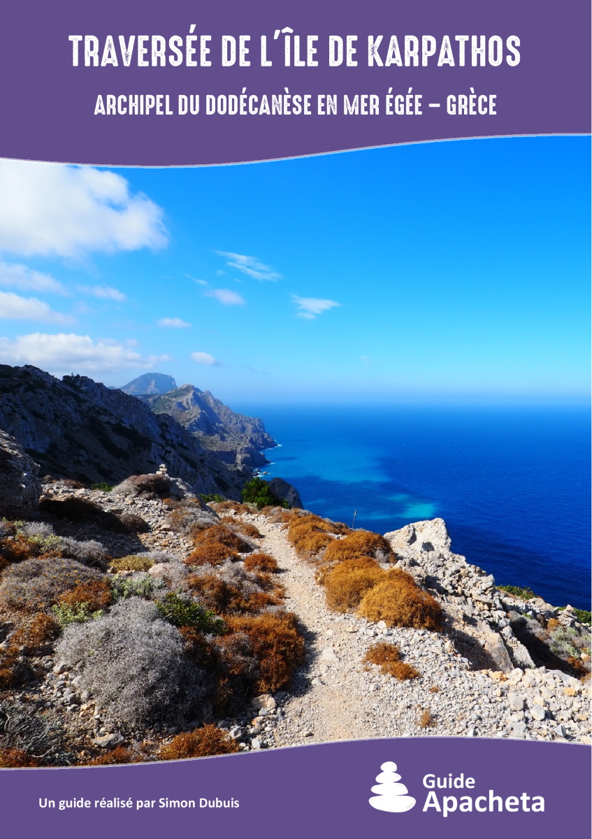 Traversée de l’île de Karpathos / Archipel du Dodécanèse en mer Égée – Grèce